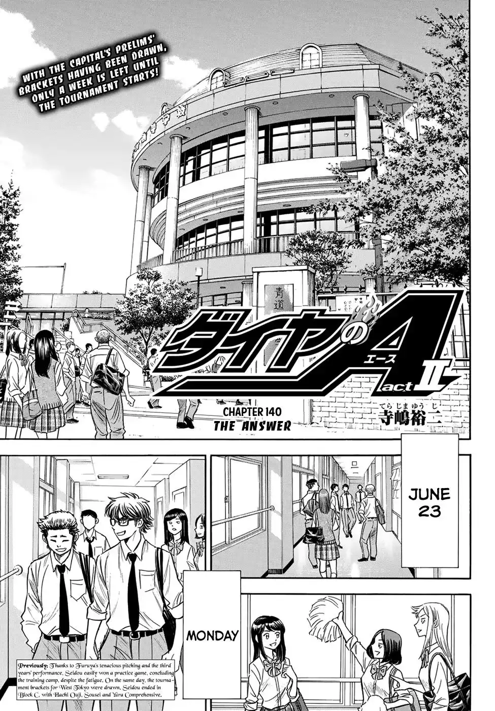 Daiya no A - Act II Chapter 140 1